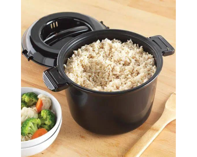 how to use pampered chef rice cooker